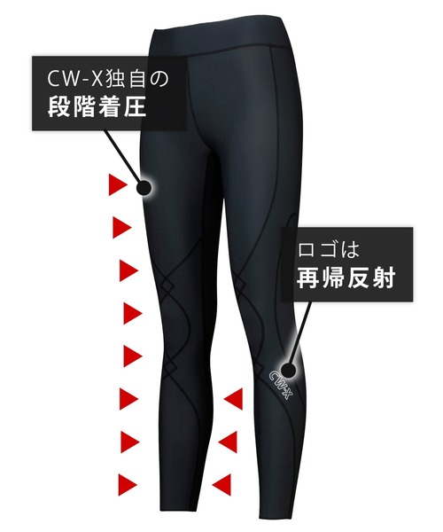 CW-X レギンス スパッツ STYLE FREE by CW-X スポーツタイツ