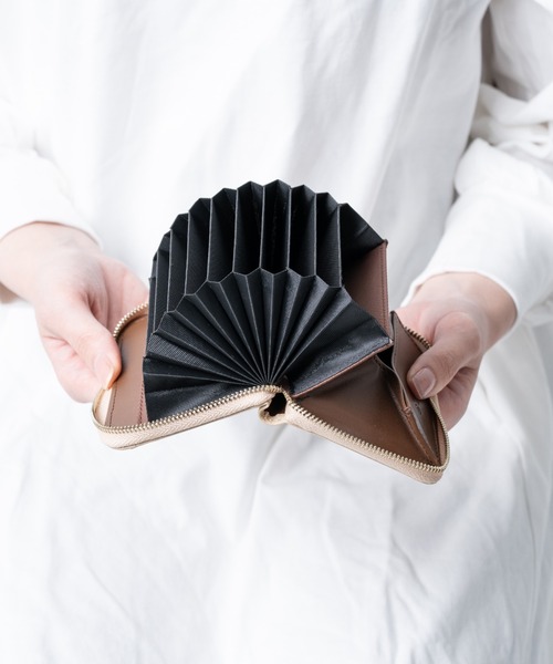 MURA（ムラ） カードケース リサイクルPU(合成皮革) じゃばら式