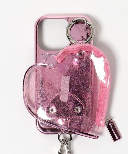 ajew（エジュー） スマホケース 「ajew」PVC HEART PLANET POCKET