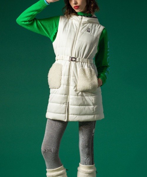archivio（アルチビオ） ベスト ジレ 「LADIES」中綿ロングベスト 2023