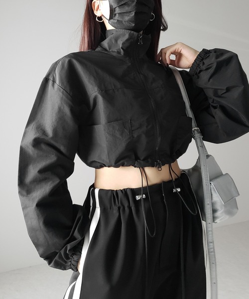 me+em select（ミームセレクト） ブルゾン アウター 「 裾が絞れる