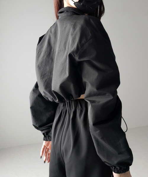 me+em select（ミームセレクト） ブルゾン アウター 「 裾が絞れる