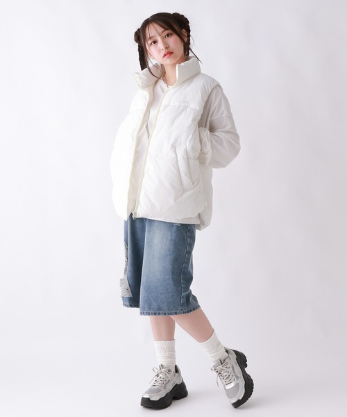 repipi armario（レピピアルマリオ） ダウンベスト アウター