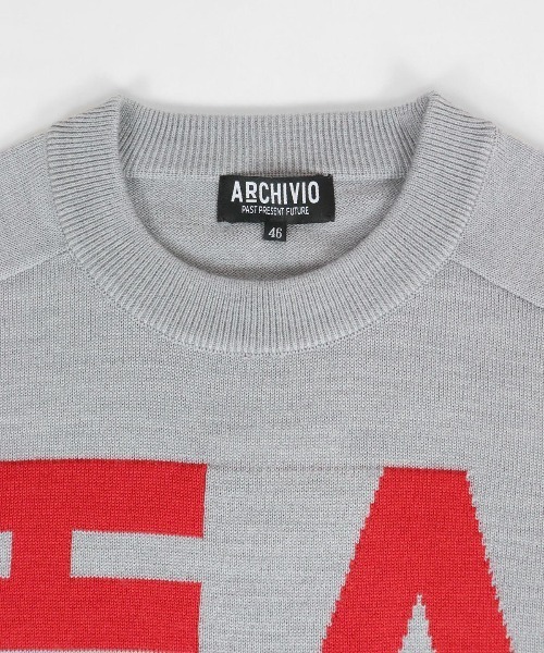 archivio（アルチビオ） セーター ニット 「MENS」ウール混ビック