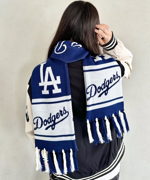 MLB マフラー ストール MLB(エムエルビー)/MLB TEAM MUFF チームロゴ