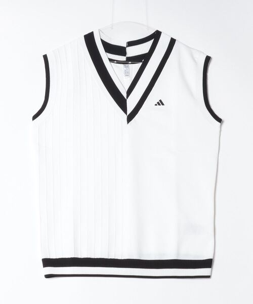 adidas（アディダス） ベスト ジレ マルチパターン Vネックベスト