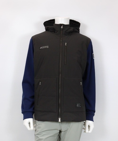 archivio（アルチビオ） ブルゾン アウター 「MENS」フード付き袖切替