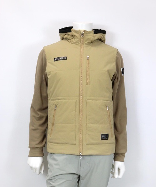 archivio（アルチビオ） ブルゾン アウター 「MENS」フード付き袖切替