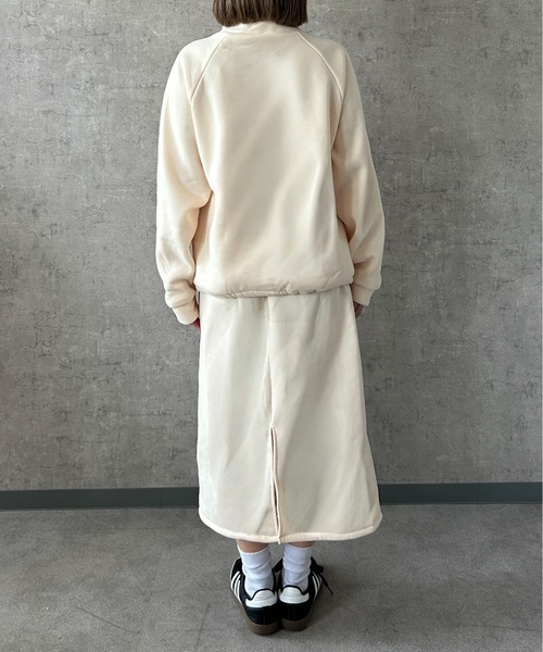 Maison Calme セットアップ 「上下セット」裏起毛ボリューム ハーフ