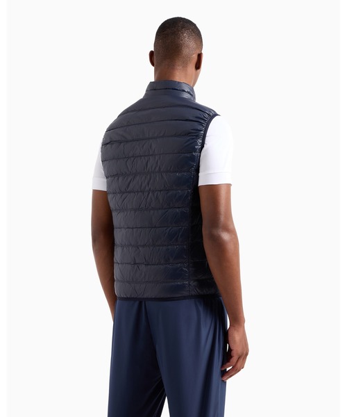 EA7 ダウンベスト ベスト 「エンポリオ アルマーニ EA7」パッカブル