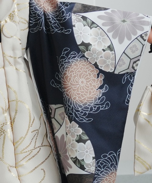 utatane 着物 七五三3歳用被布コートセット 男の子 ひよこ商店