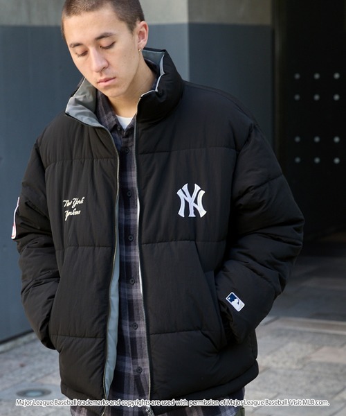 MLB ダウンジャケット ダウン MLB/メジャーリーグベースボール 別注