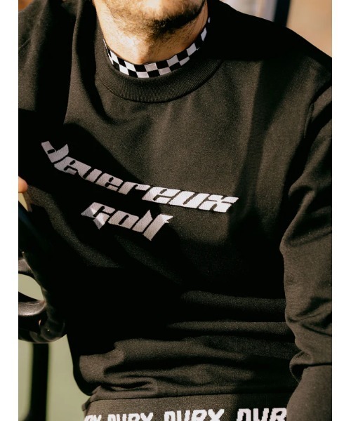 DEVEREUX GOLF トレーナー スウェット Born to Golf チェッカー