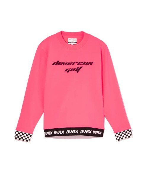 DEVEREUX GOLF トレーナー スウェット Born to Golf チェッカー
