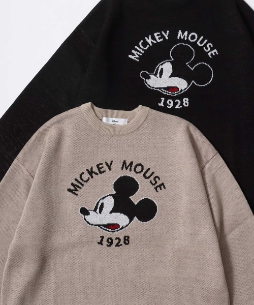 Disney（ディズニー） ニット セーター ミッキーマウス くまのプーさん
