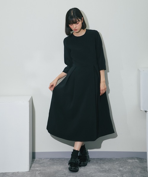 SMILE ORCHID（スマイルオーキッド） ワンピース 七分袖ロング丈