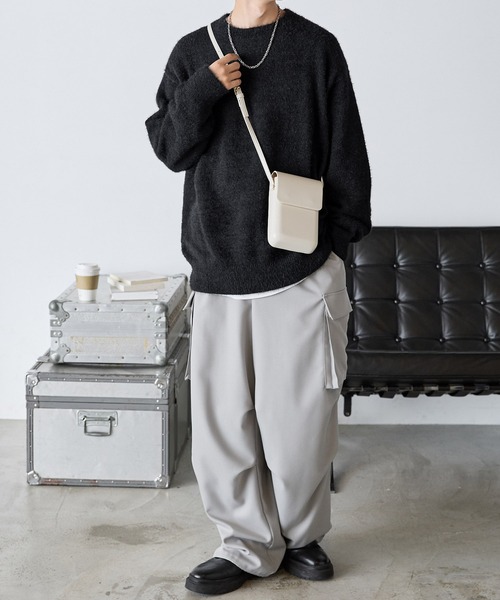 Anchor Smith（アンカー スミス） セーター ニット ルーズ シャギー