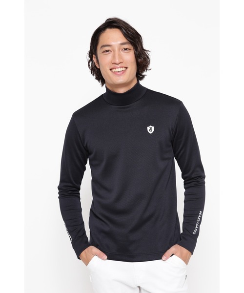 PEARLY GATES（パーリーゲイツ） 長袖Tシャツ 6 ブラック メンズ