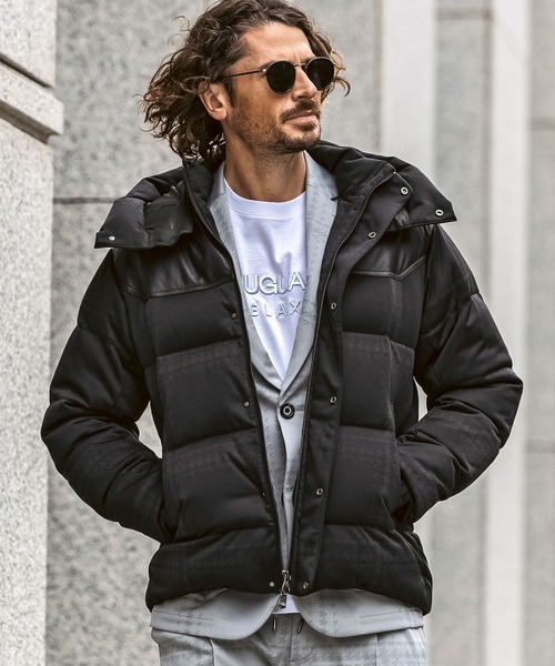 1PIU1UGUALE3 RELAX ダウンジャケット ダウン メンズ : ZOZOTOWN Yahoo