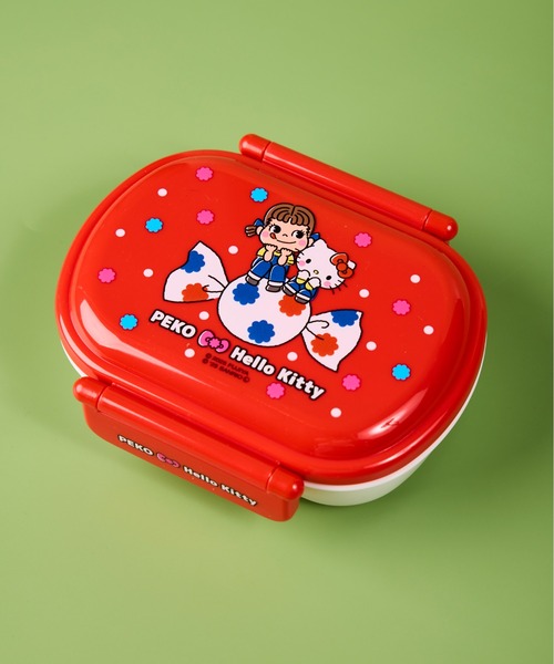 sanrio（サンリオ） 弁当箱 「 PECO×Hello Kitty / ペコちゃん×ハロー