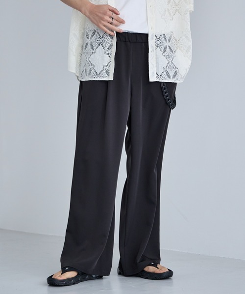 RAGEBLUE（レイジブルー） スラックス 「LUXURY+EASY」 DRAPE WIDE
