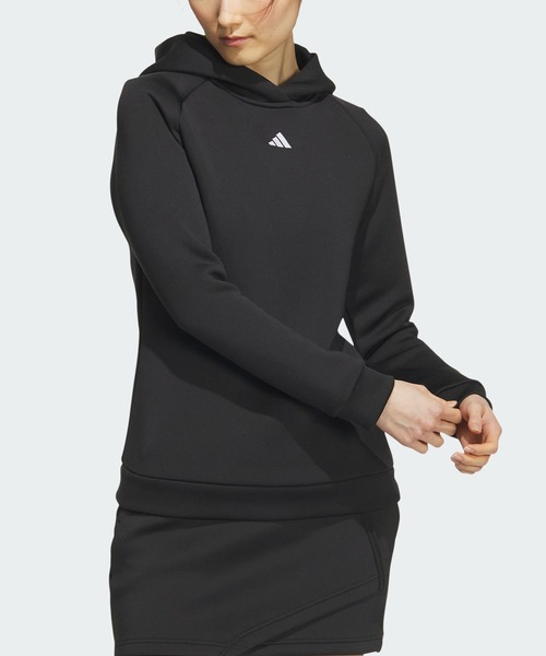 adidas（アディダス） パーカー エンボスプリント ダンボールニット