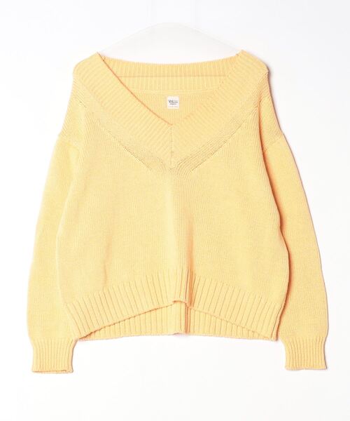 Ron Herman（ロンハーマン） 長袖ニット X-SMALL オレンジ レディース