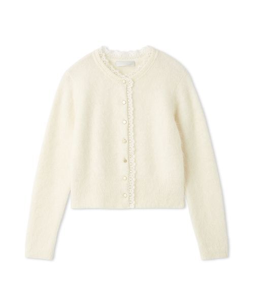 CELFORD（セルフォード） カーディガン レーストリミングニット