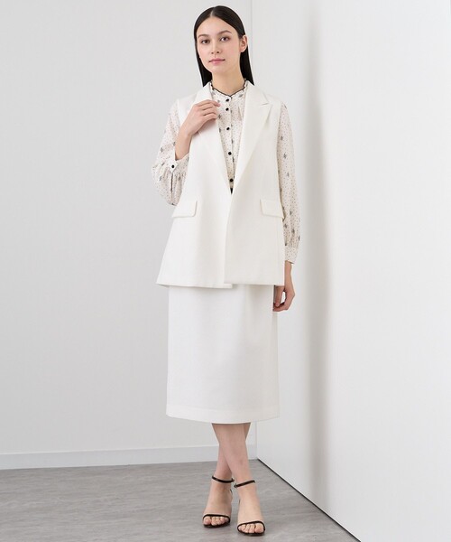 ANAYI（アナイ） スカート 「セットアップ対応商品」バスケット