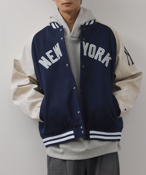 MLB スタジャン MLB Classic Melton Stadium Jacket/MLBクラシック