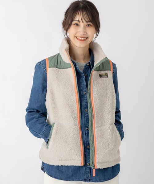 L.L.Bean（エルエルビーン） ベスト ジレ ビーンズ・シェルパ