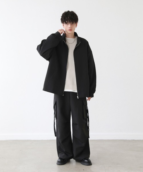 LILL（リル） ブルゾン アウター ルーズシルエットフルジップ