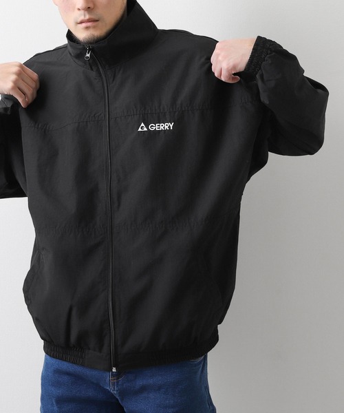 GERRY（ジェリー） ナイロンジャケット ワンポイント ロゴ 刺繍 長袖