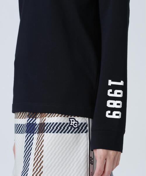 PEARLY GATES（パーリーゲイツ） tシャツ 「PEARLY GATES」綿ベア天竺