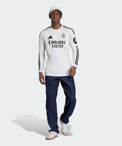 adidas（アディダス） tシャツ レアル・マドリード 25/26 長袖ホーム