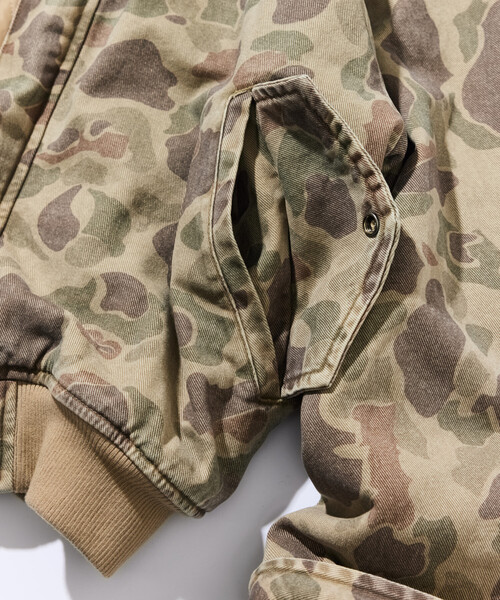 NAUTICA（ノーティカ） ブルゾン アウター カモ柄ボンバージャケット