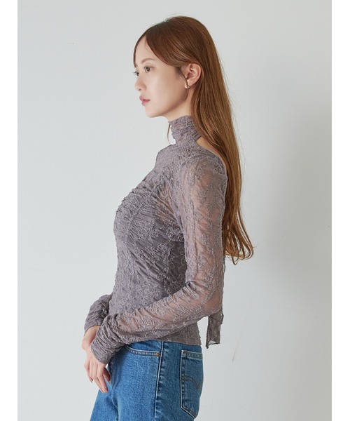 Chacott（チャコット） tシャツ 「Chacott」レースシアーTOPS