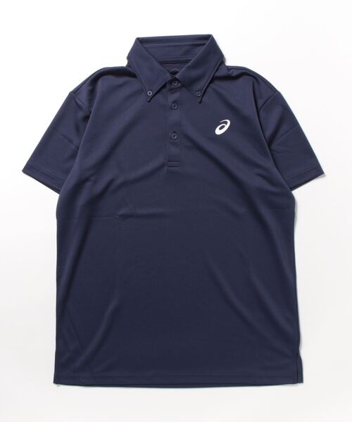 ASICS（アシックス） ポロシャツ 「ASICS」ドライボタンダウン