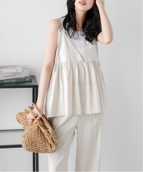 La-gemme（ラジェム） セットアップ 前後2WAYビスチェ×パンツ