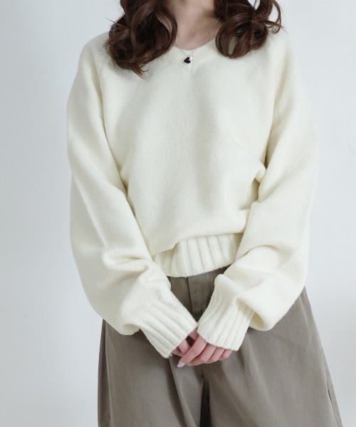 ニット セーター Vネック ニットトップス レディース : ZOZOTOWN Yahoo