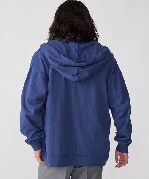 SHIPS（シップス） パーカー SHIPS: ソフト パイル コットン ジップ