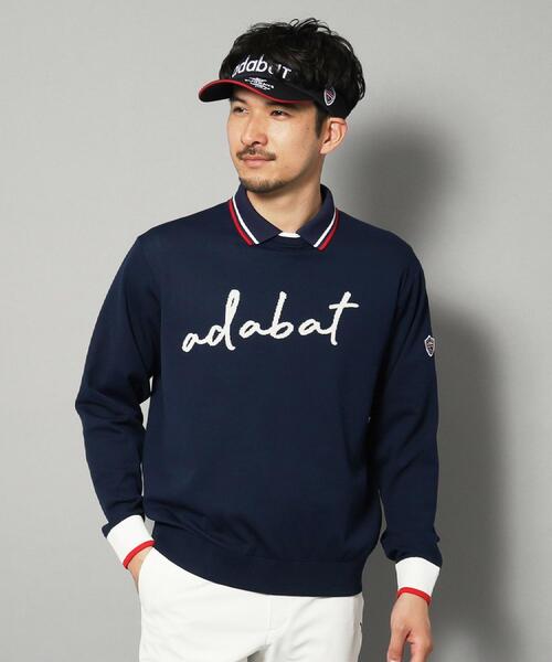 adabat（アダバット） セーター ニット 「新レーベル ADABAT NAVY