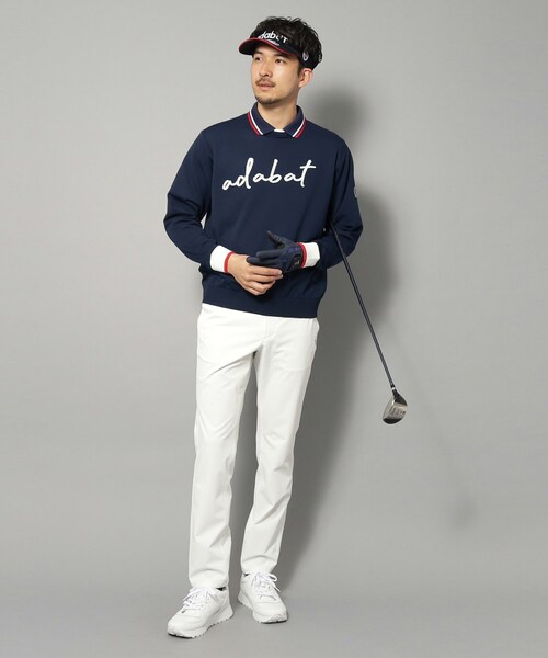 adabat（アダバット） セーター ニット 「新レーベル ADABAT NAVY