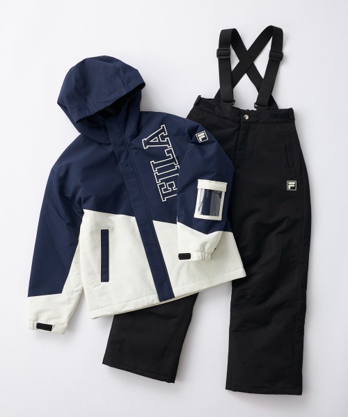 FILA（フィラ） 調整付きスノーウェア上下セット : ZOZOTOWN Yahoo!店