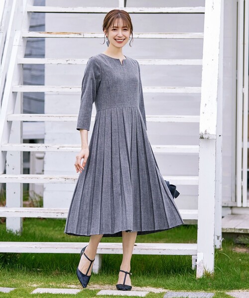 Tiaclasse ワンピース プリーツワンピース : ZOZOTOWN Yahoo!店 - 通販