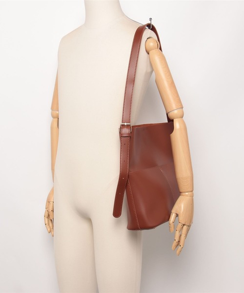 Asterellivi トートバッグ 「7色展開」収納力抜群！上品なバケツ