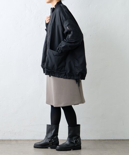 BEARDSLEY（ビアズリー） ma1 ma-1 フレアMA-1ブルゾン レディース