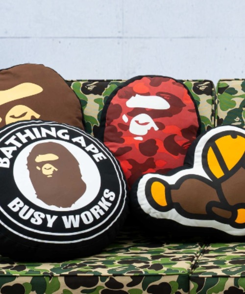 A BATHING APE（アベイシングエイプ） クッション クッションカバー