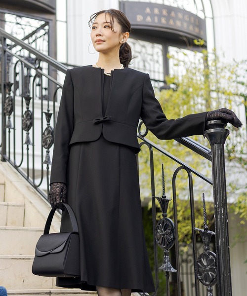 CARETTE（カレット） セットアップ 「喪服・礼服」洗えるブラック