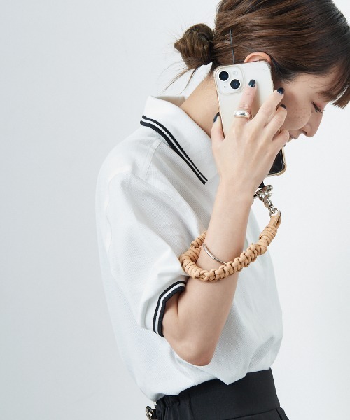 A SCENE（エーシーン） DESIGN PARACORD STRAP LEATHER デザイン パラ